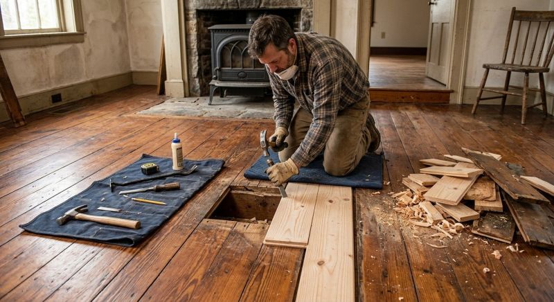 Ash Floor Repair in Denver County, CO