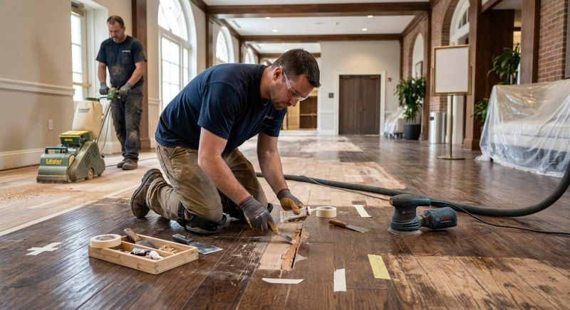 Commercial Hardwood Repair in Arvada, CO