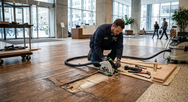 Commercial Hardwood Repair in Aurora, CO