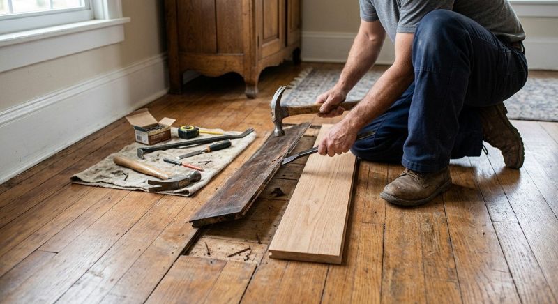 Floor Board Repair in Arvada, CO