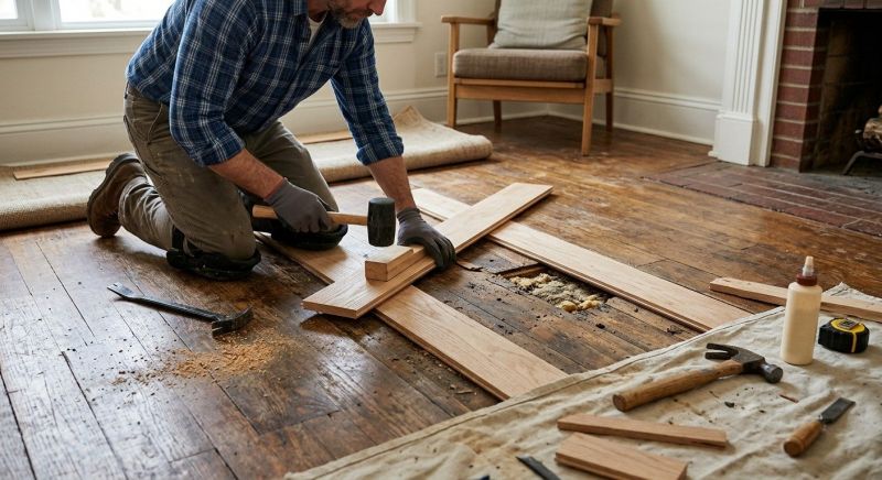 Floor Board Repair in Castle Rock, CO