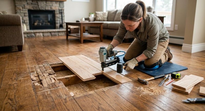 Floor Board Repair in Jefferson County, CO