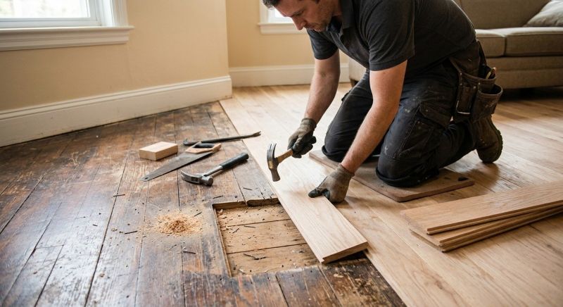 Floor Board Repair in Louisville, CO