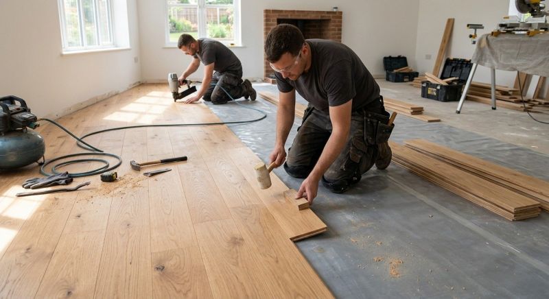 Hardwood Floor Installation in Arvada, CO