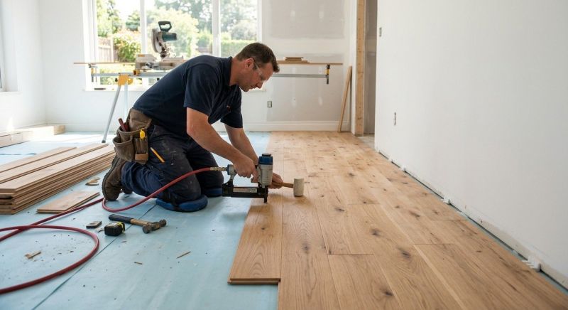 Hardwood Floor Installation in Boulder, CO