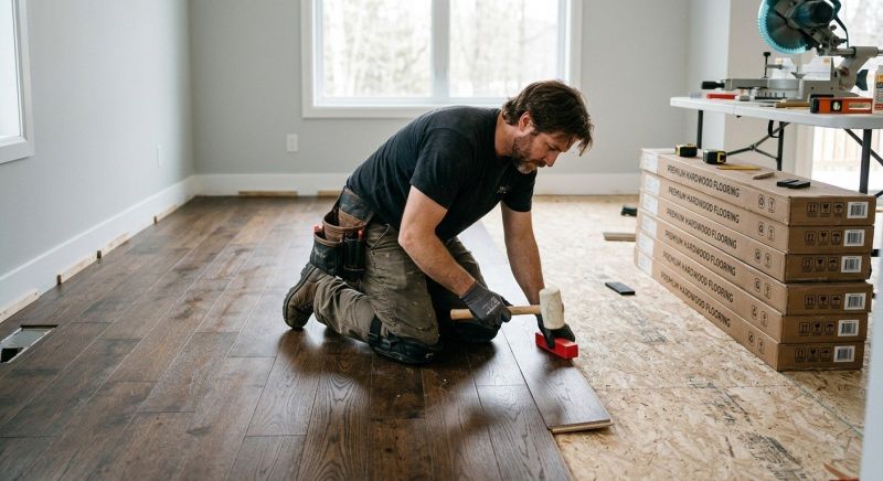 Hardwood Floor Installation in Boulder, CO