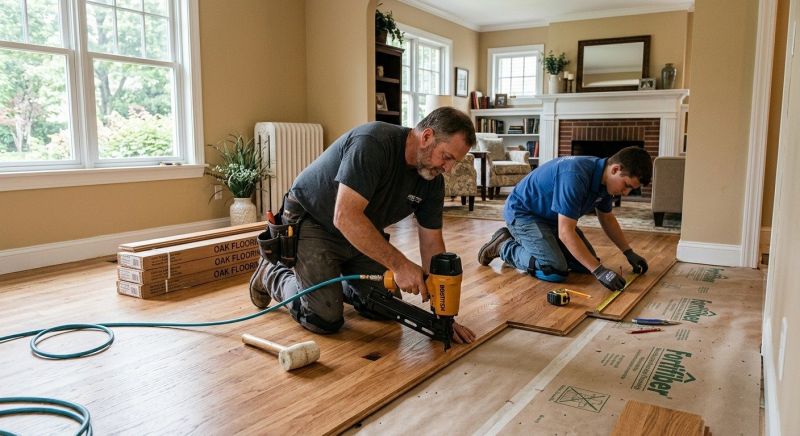 Hardwood Floor Installation in Brighton, CO