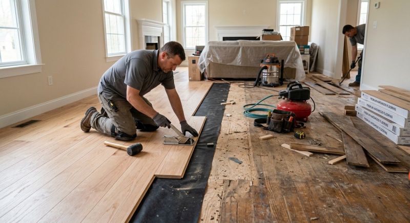 Hardwood Floor Installation in Evergreen, CO