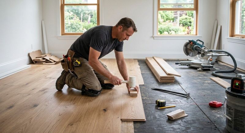 Hardwood Floor Installation in Evergreen, CO