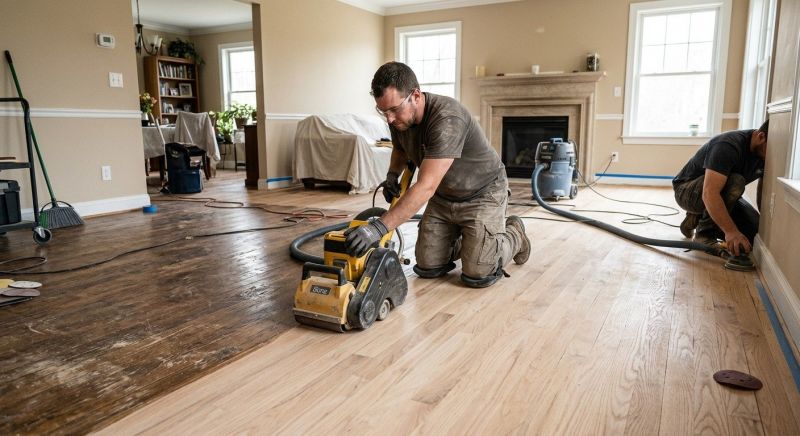 Hardwood Floor Renovation in Denver County, CO