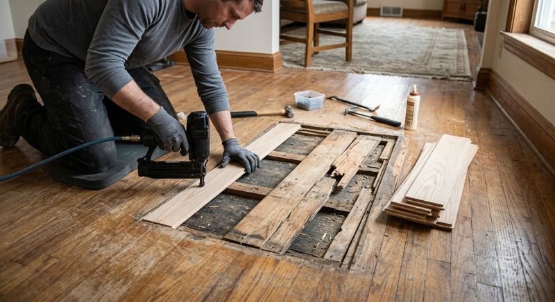 Hardwood Floor Repair in Aurora, CO