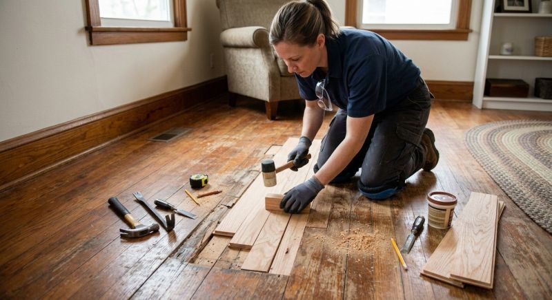 Hardwood Floor Repair in Commerce City, CO