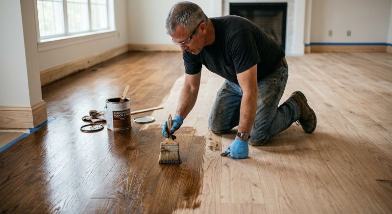 Hardwood Floor Staining in Denver County, CO