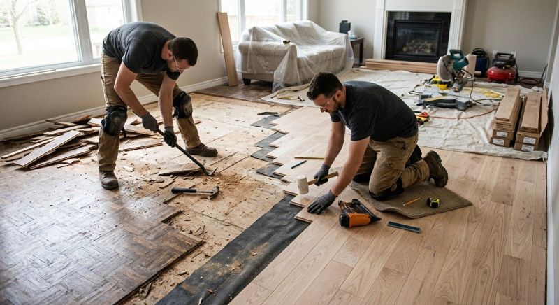 Hardwood Replacement in Aurora, CO