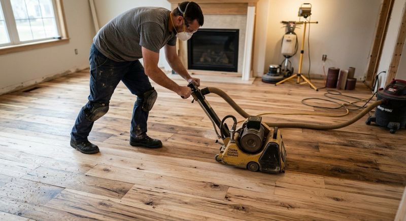 Hickory Floor Refinishing in Denver County, CO