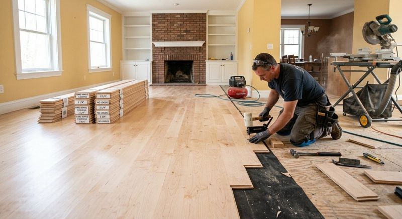 Maple Flooring Installation in Morrison, CO