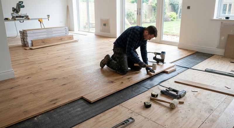 Oak Floor Installation in Adams County, CO