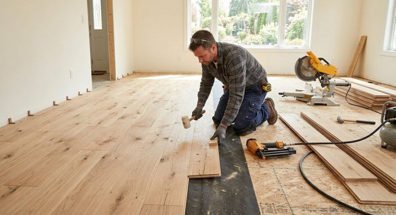 Oak Floor Installation in Denver County, CO