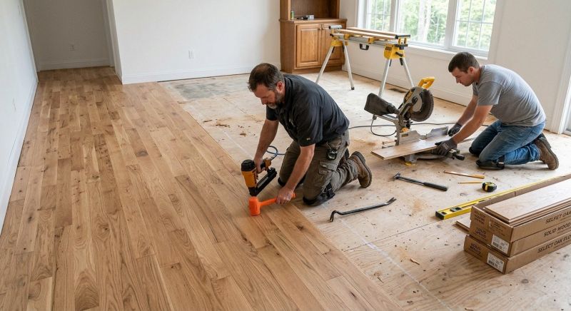 Oak Floor Installation in Denver County, CO