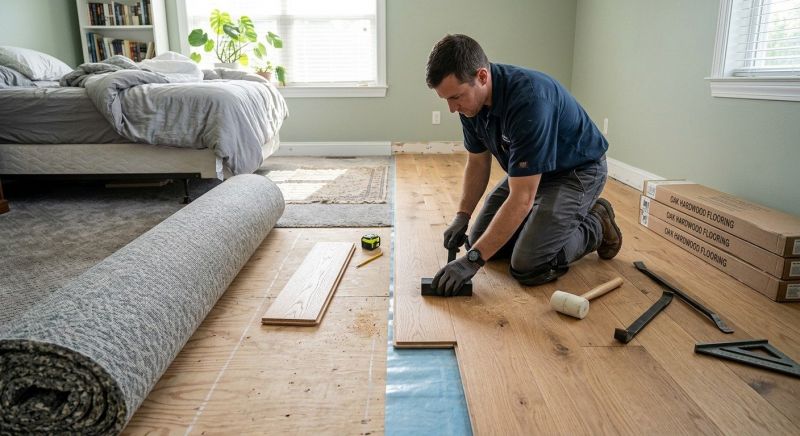 Oak Floor Replacement in Denver County, CO