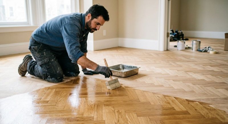 Parquet Floor Refinishing in Denver County, CO