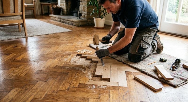 Parquet Flooring Repair in Denver County, CO