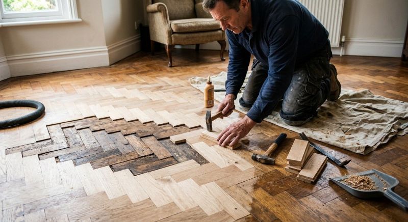 Parquet Flooring Repair in Denver County, CO