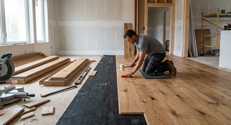 Plank Floor Installation in Denver County, CO