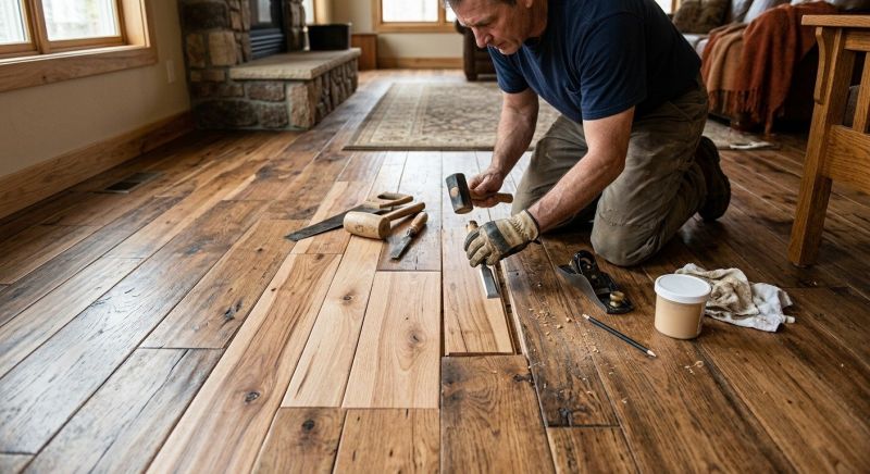 Red Oak Floor Repair in Denver County, CO