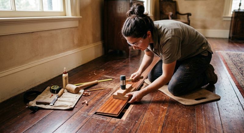 Teak Floor Repair in Denver County, CO