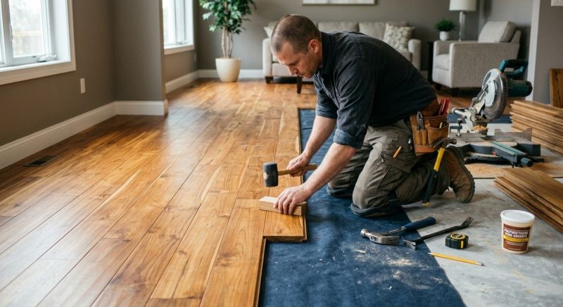 Teak Flooring Installation in Denver County, CO