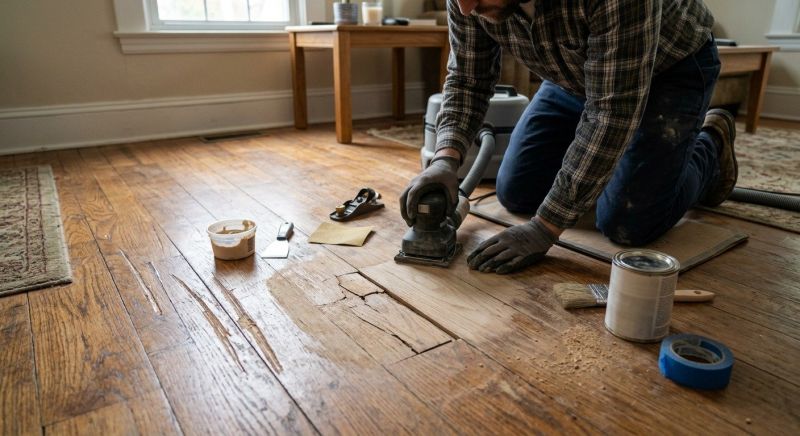 Wood Floor Repair in Brighton, CO