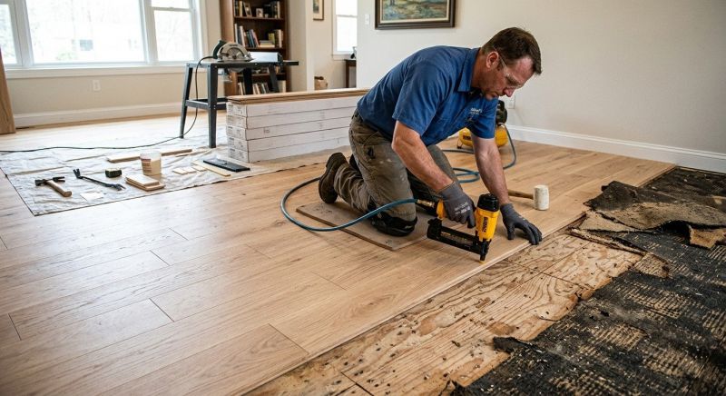 Wood Floor Replacement in Aurora, CO