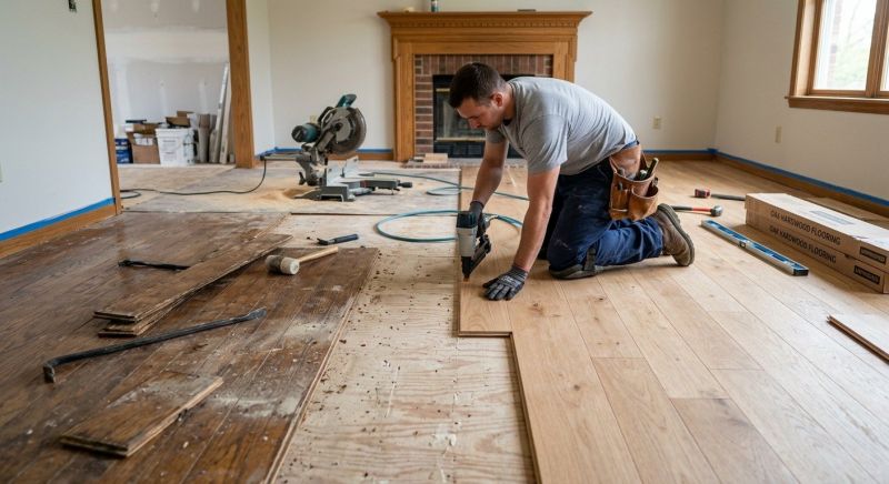 Wood Floor Replacement in Denver, CO