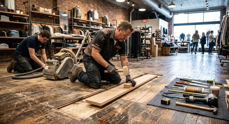 Commercial Hardwood Repair