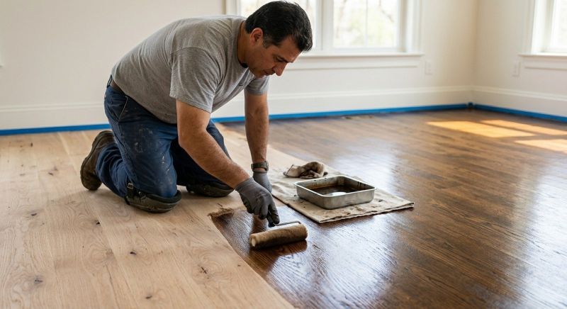 Wood Floor Staining